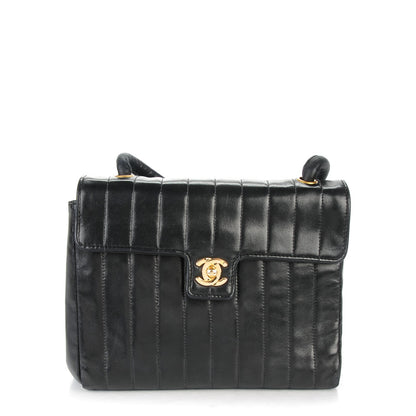 Chanel Lambskin Vertical Quilted Flap Black 1 of 9