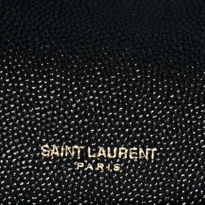 Saint Laurent Grain De Poudre Uptown Chain Wallet Black 6 of 11