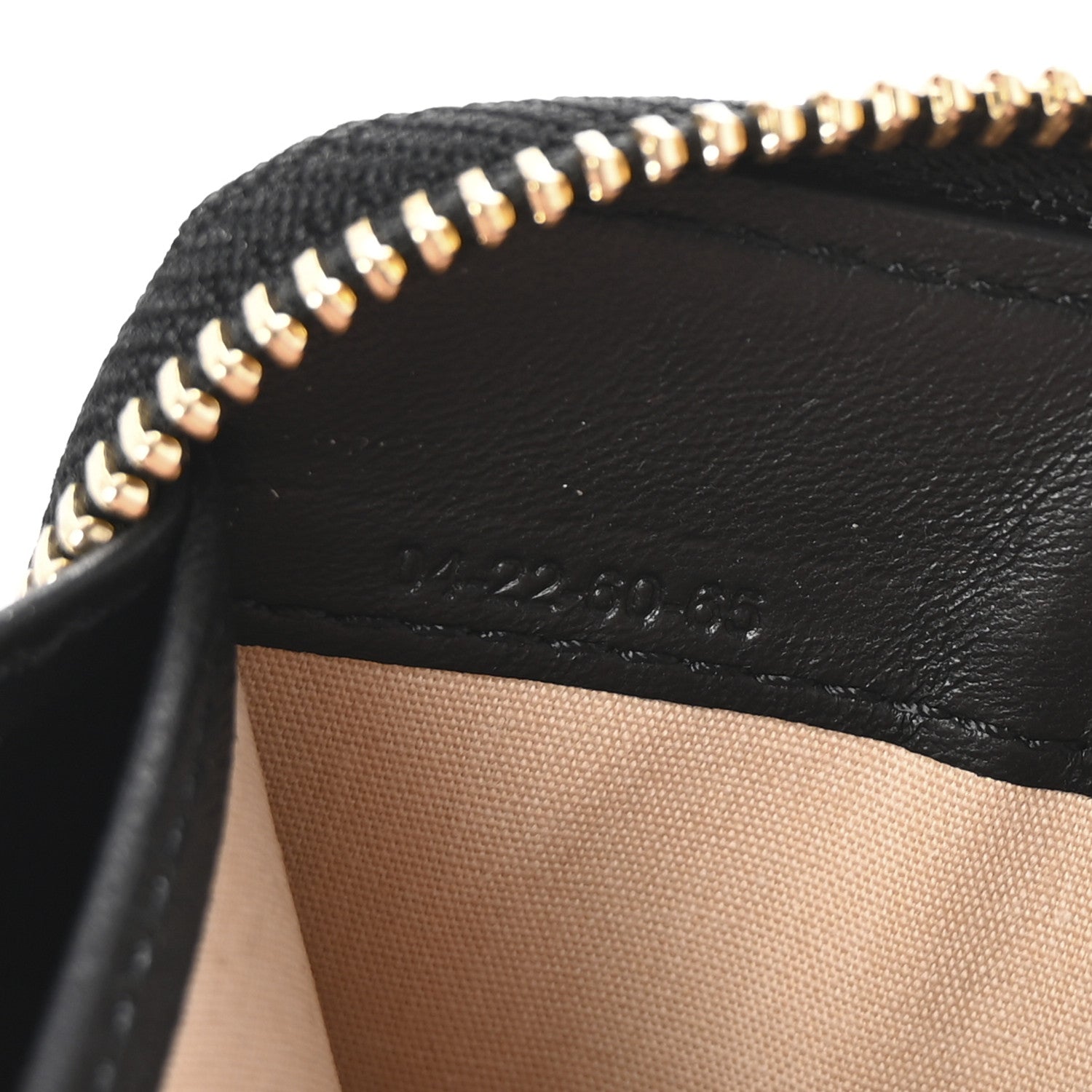 Chloe Grained Calfskin Marcie Long Zip Around Wallet Black 6 of 7