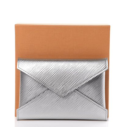 Louis Vuitton Metallic Epi Medium Kirigami Pochette Insert Silver 9 of 9
