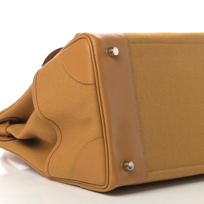 Hermes Toile Goeland Swift Cargo Birkin 35 Sesame 9 of 11