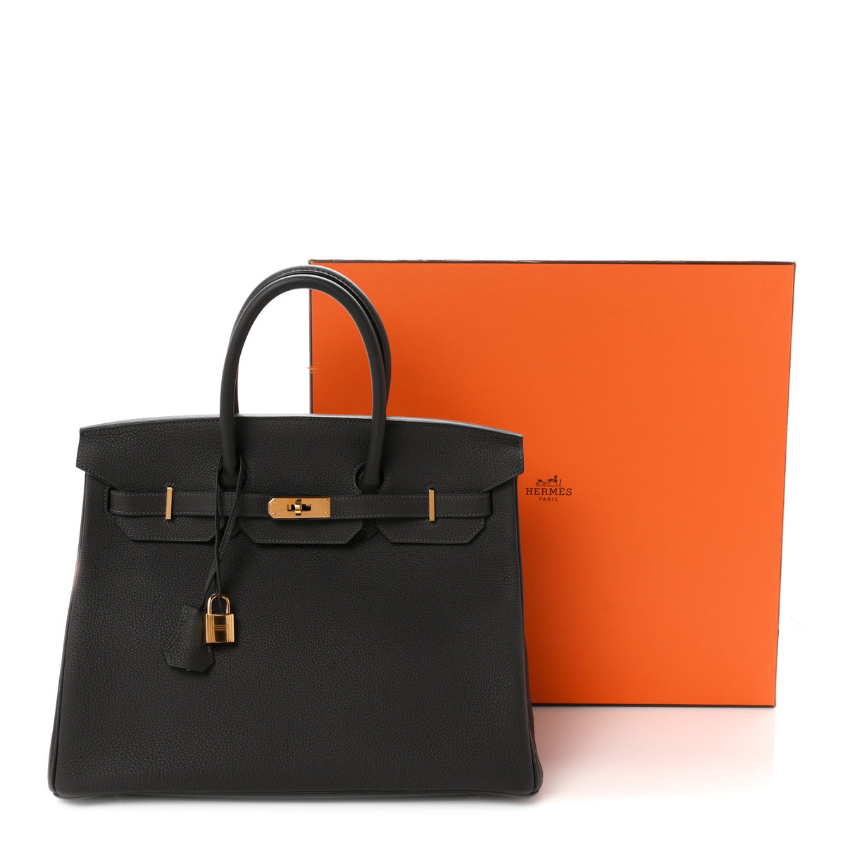 Hermes Togo BIRKIN 35 Graphite 11 of 11