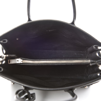 Saint Laurent Grained Calfskin Baby Sac De Jour Souple Black 7 of 12