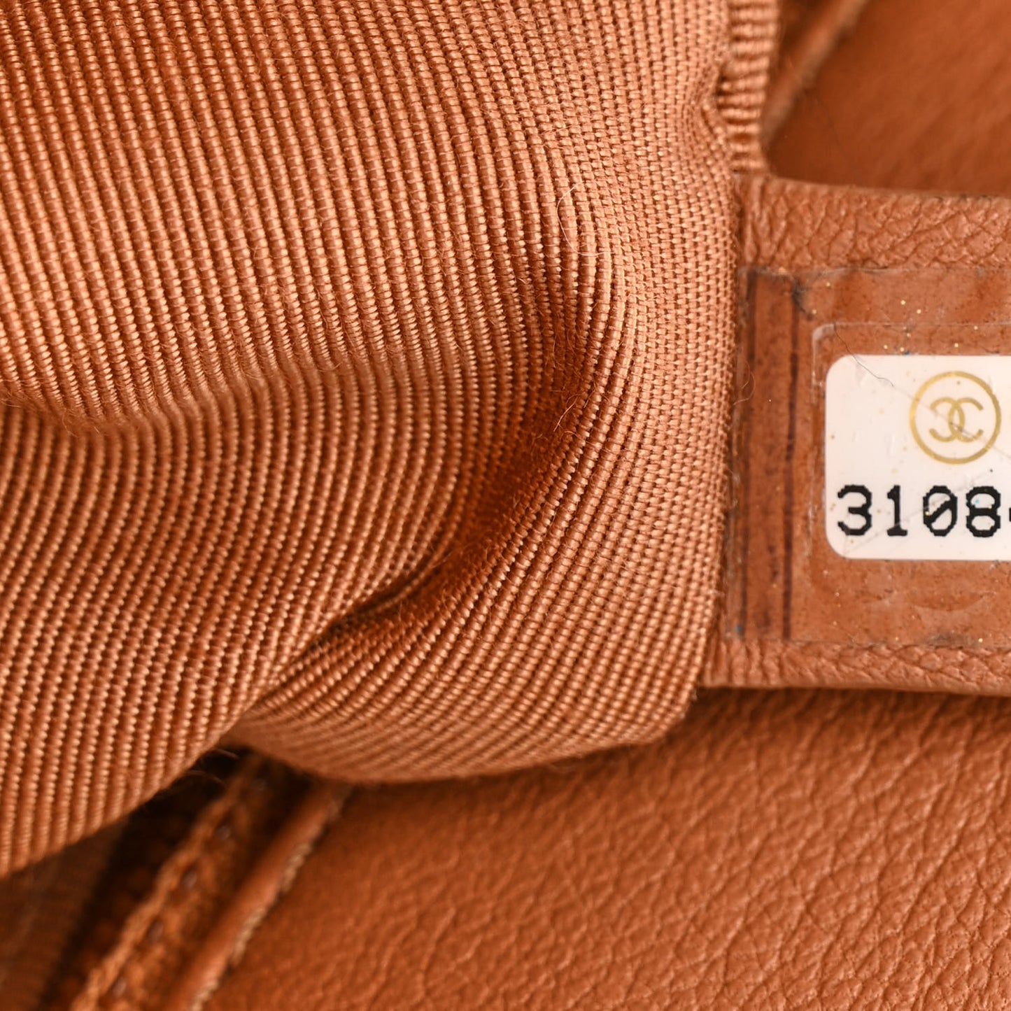 Lambskin Quilted Large Chanel 19 Flap Brown