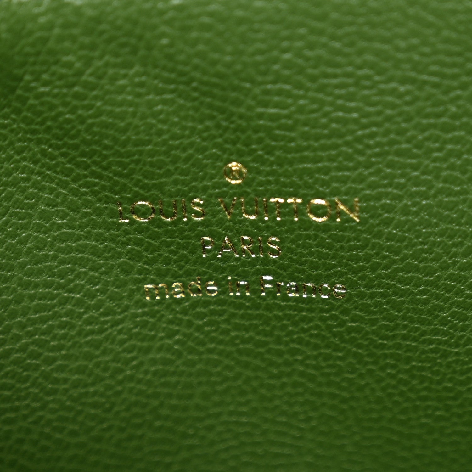 Louis Vuitton Lambskin Embossed Monogram Coussin PM Blue Green 8 of 11