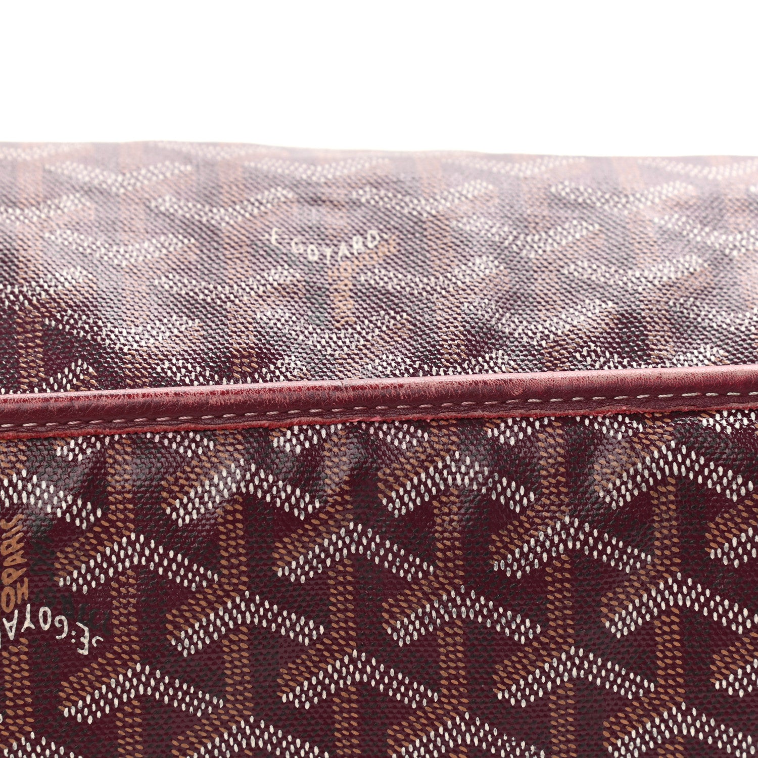 Goyard Goyardine Saint Louis PM Burgundy 15 of 18