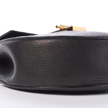 Chloe Grained Lambskin Mini Drew Shoulder Bag Black 7 of 9