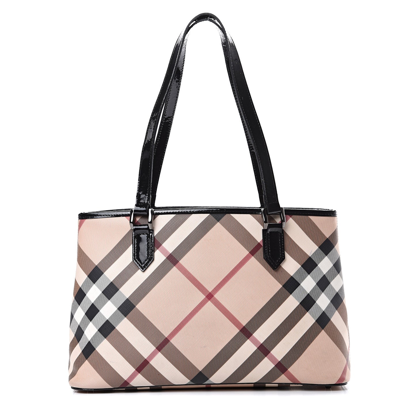 Supernova Check Regent Tote Black