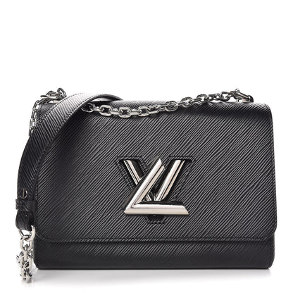 Louis Vuitton Epi Twist Shoulder Bag MM Black 1 of 10