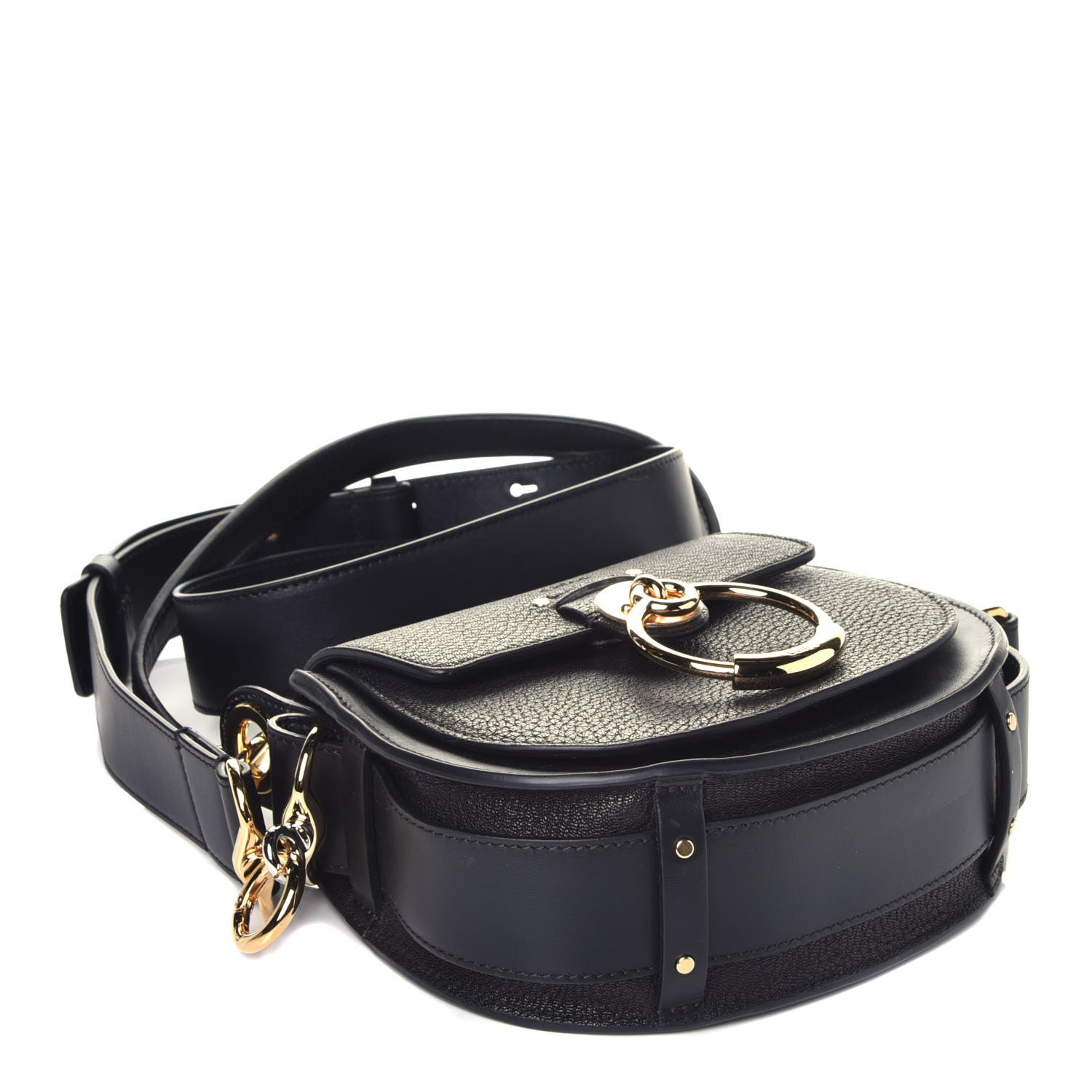 Chloe Calfskin Small Tess Bag Black 5 of 10