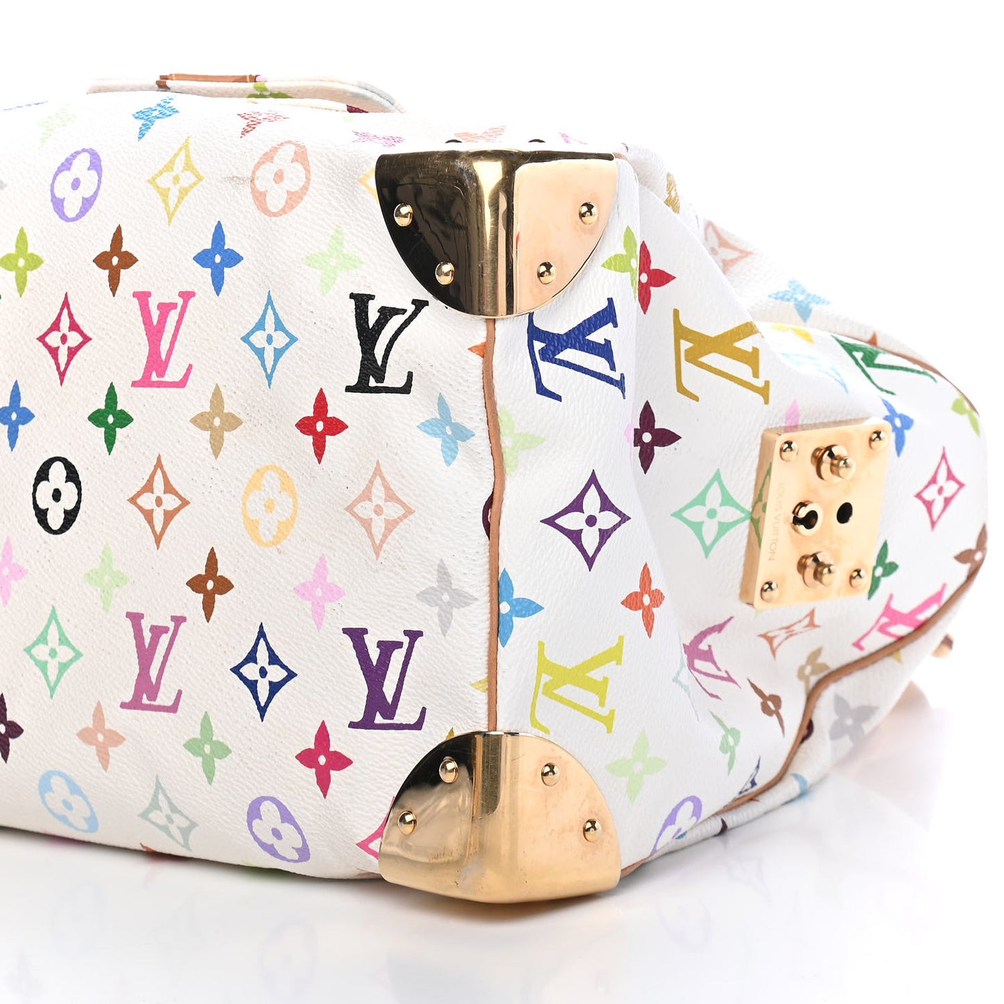 Monogram Multicolor Speedy 30 White