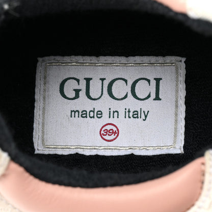 Gucci GG Supreme Monogram Mix Monogram Womens Rhyton Sneakers 39.5 London Blue Beige Pale Pink 8 of 17