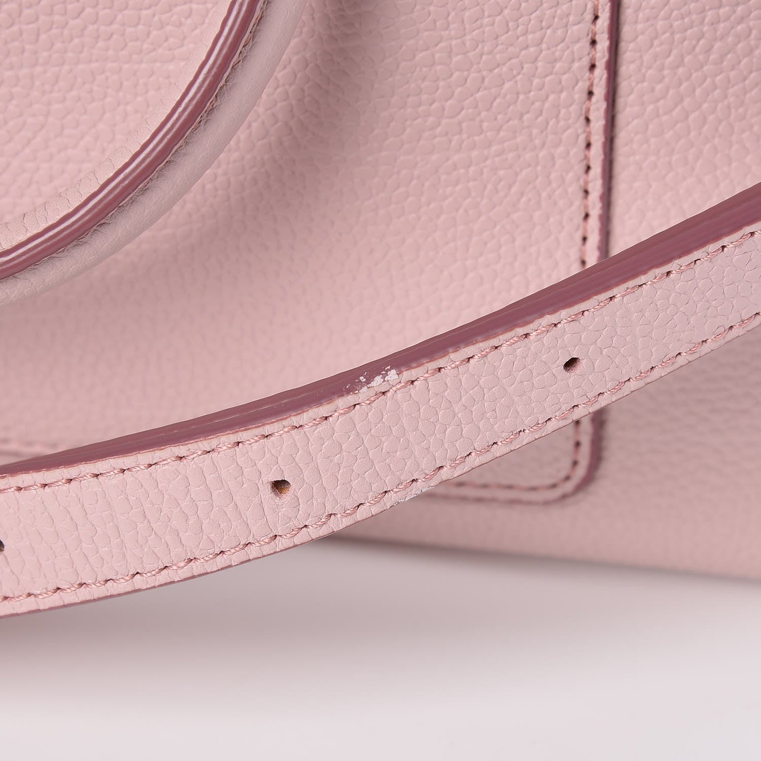 MCM Grained Calfskin Medium Ella Boston Pale Mauve 11 of 13