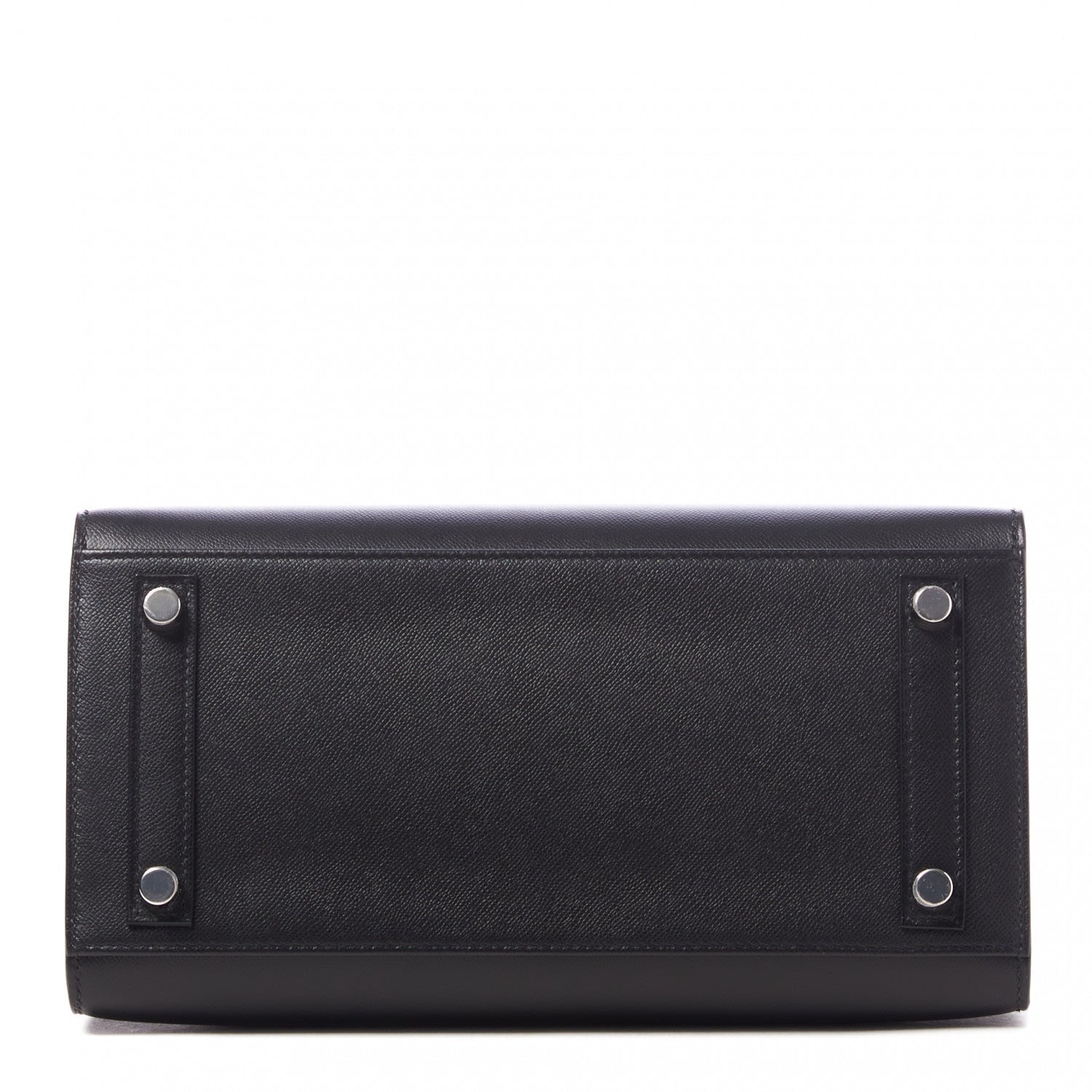 Hermes Madame Calfskin Birkin Sellier 25 Black 5 of 29