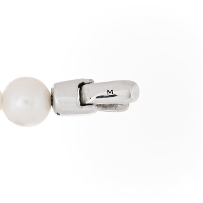 David Yurman Sterling Silver Pearl 5mm Bijoux Spiritual Beads Bracelet 5 of 5