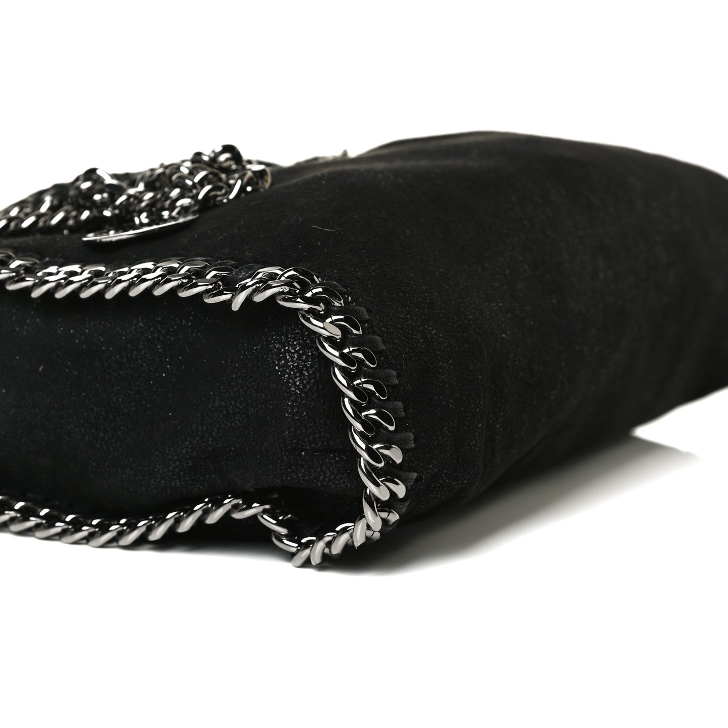 Shaggy Deer Small Falabella Tote Black