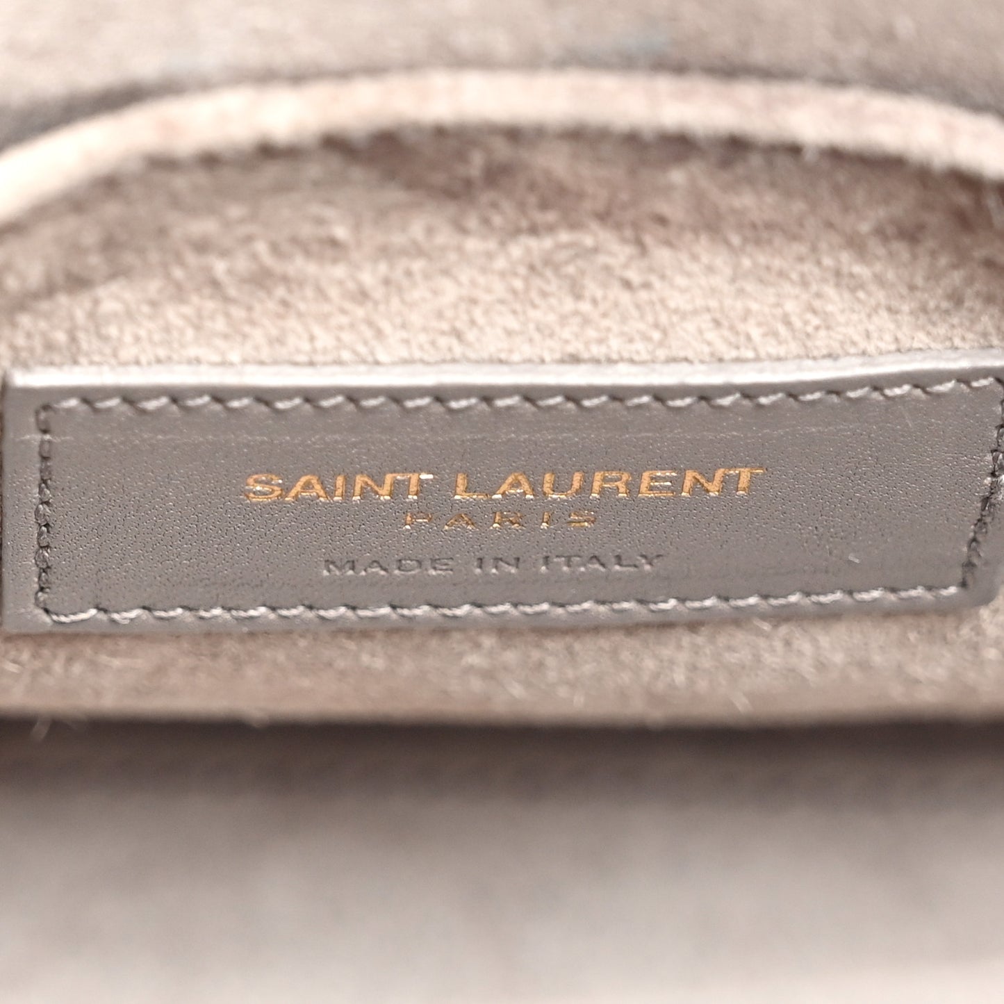 Calfskin Baby Sac De Jour Fog