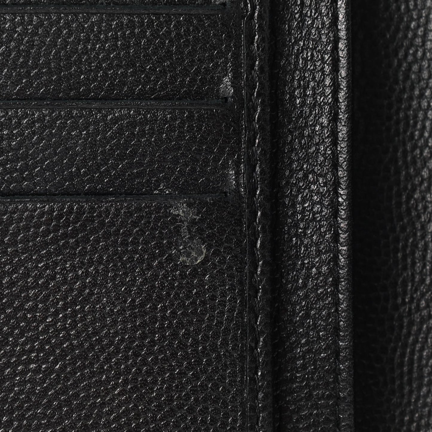 Caviar CC Zipped Pocket Wallet Black