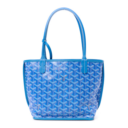 Goyard Goyardine Coeur Reversible Mini Anjou Sky Blue 1 of 20