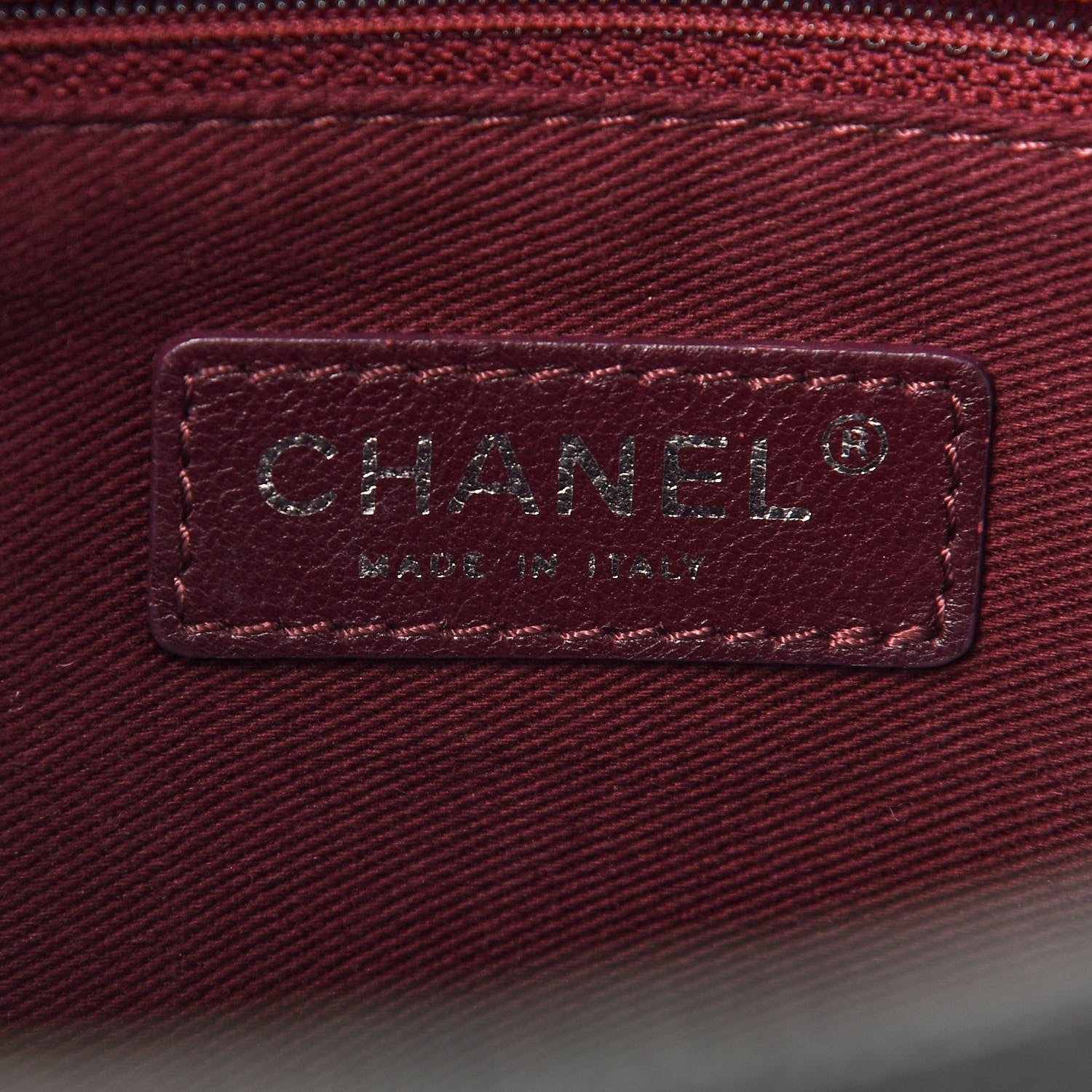 Chanel Crumpled Grained Calfskin Jumbo CC Crave Flap Black 6 of 9