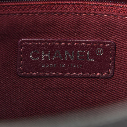 Chanel Crumpled Grained Calfskin Jumbo CC Crave Flap Black 6 of 9