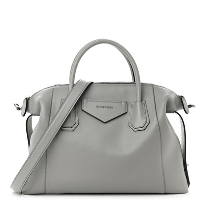 Givenchy Soft Calfskin Medium Soft Antigona Pearl Grey 1 of 8