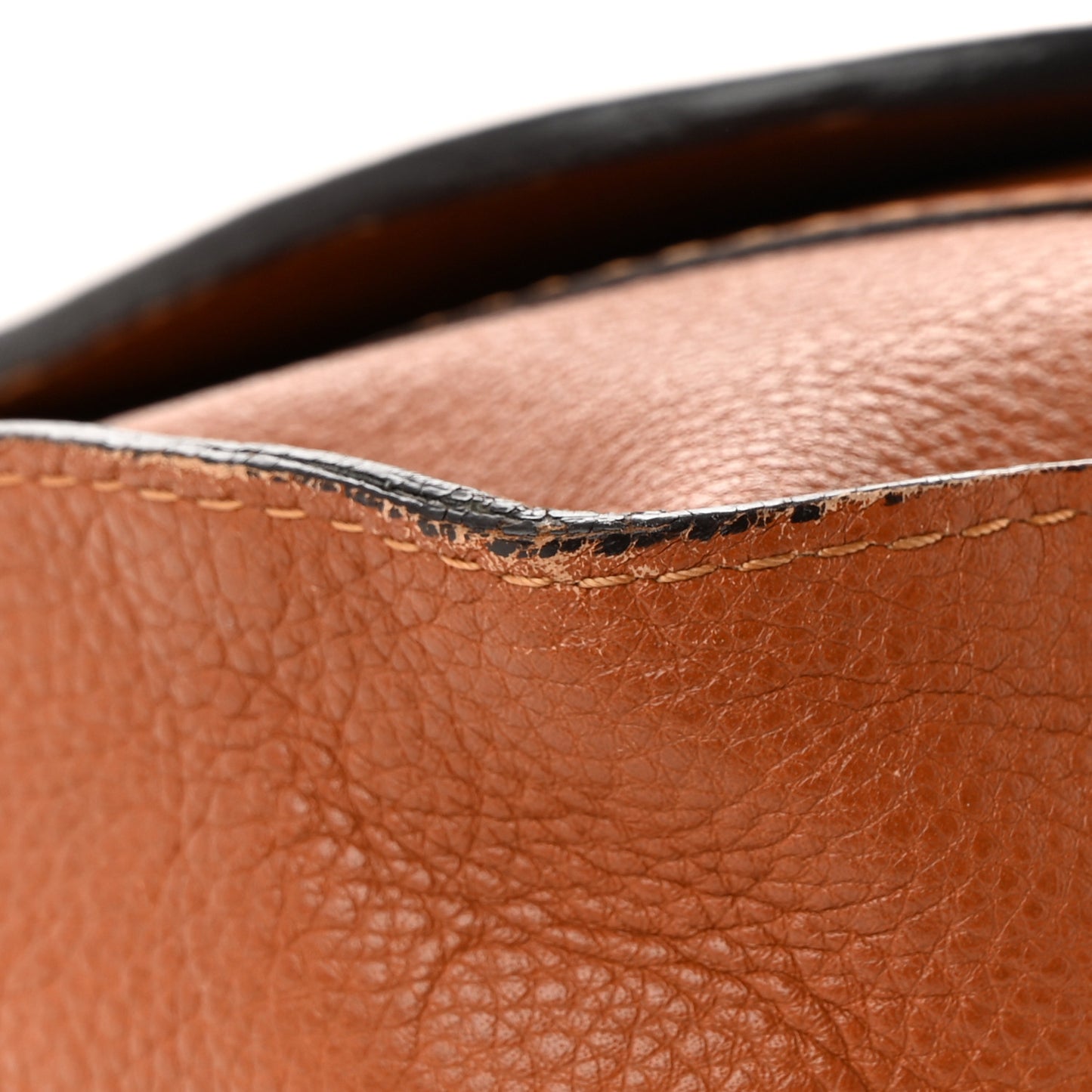 Calfskin Medium Marcie Satchel Tan