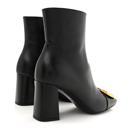 Louis Vuitton Calfskin Madeleine Ankle Boots 35 Black 5 of 12