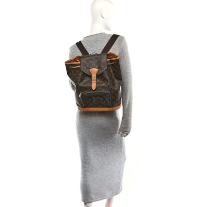 Louis Vuitton Monogram Montsouris GM Backpack 2 of 9