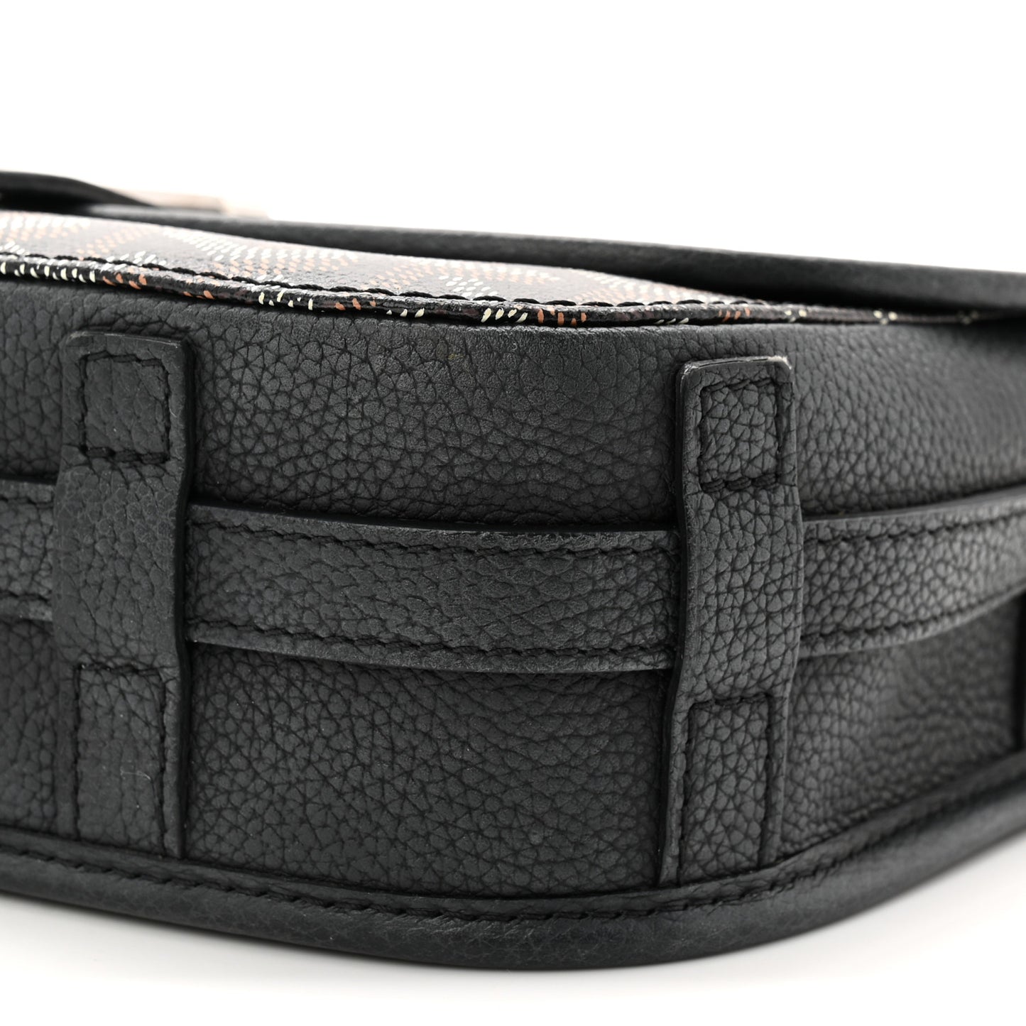Goyardine Belvedere II PM Messenger Bag Black