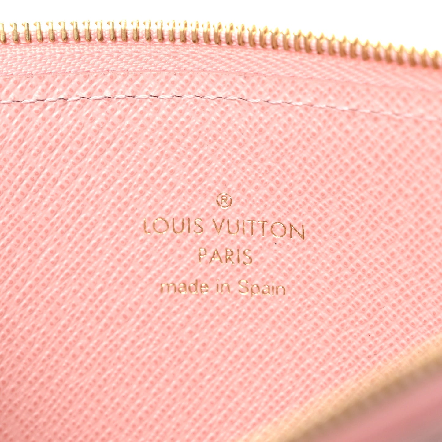 Damier Azur Slim Purse Rose Ballerine