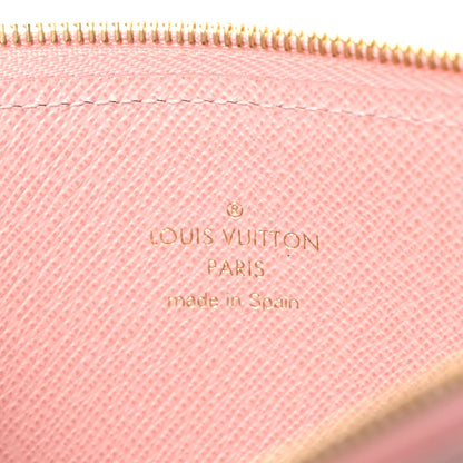 Louis Vuitton Damier Azur Slim Purse Rose Ballerine 6 of 6