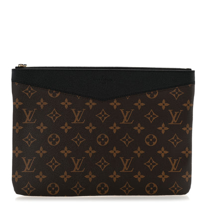 Louis Vuitton Monogram Daily Pouch Black 1 of 6