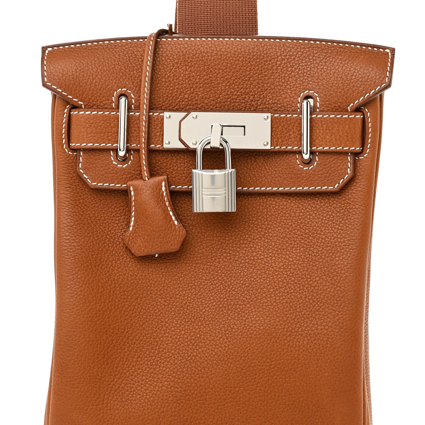 Natural Barenia Faubourg Hac A Dos PM Backpack Fauve