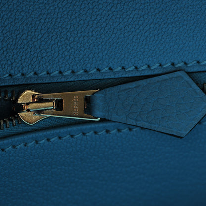 Hermes Togo Birkin 35 Turquoise 11 of 32