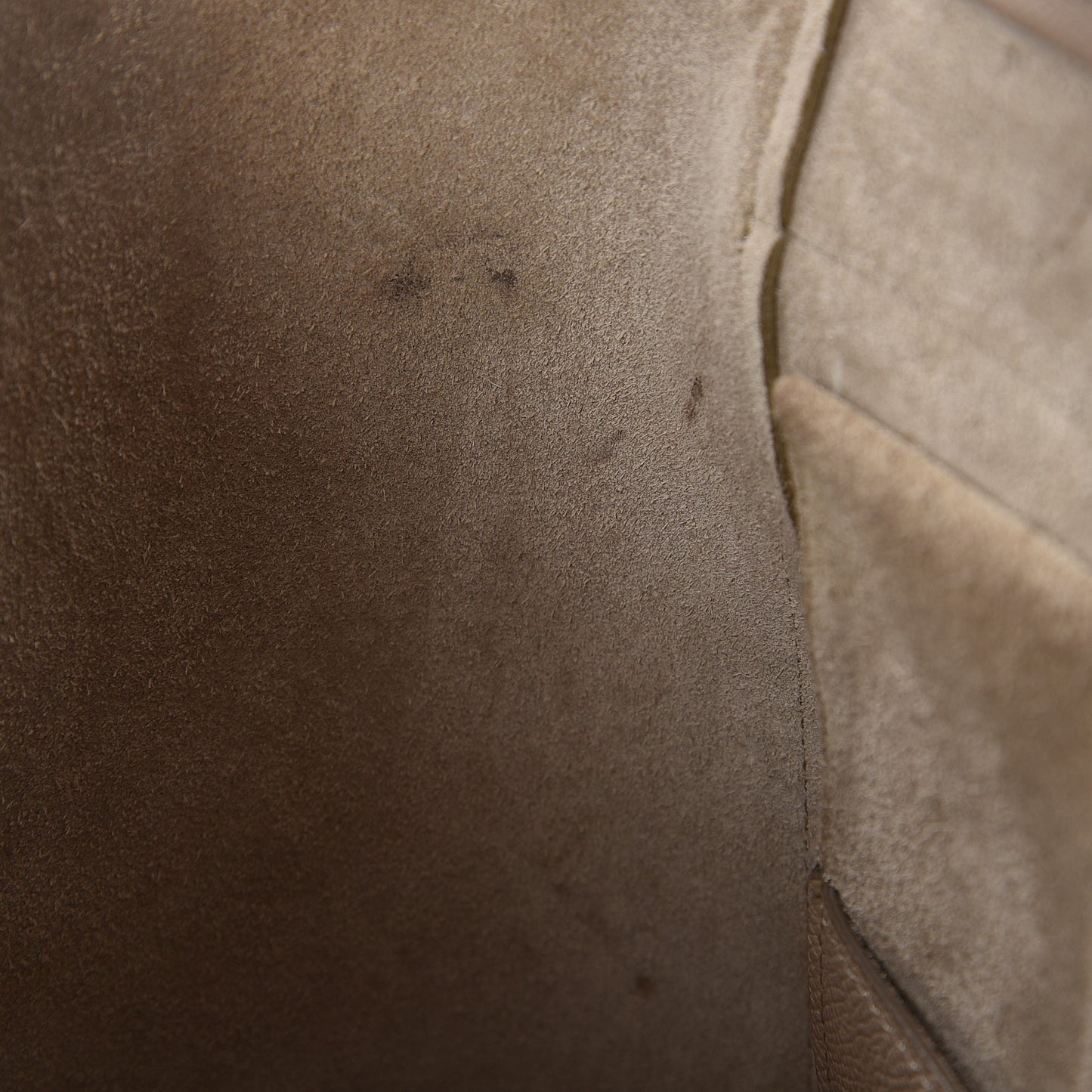 Grained Calfskin Mini Belt Bag Light Taupe