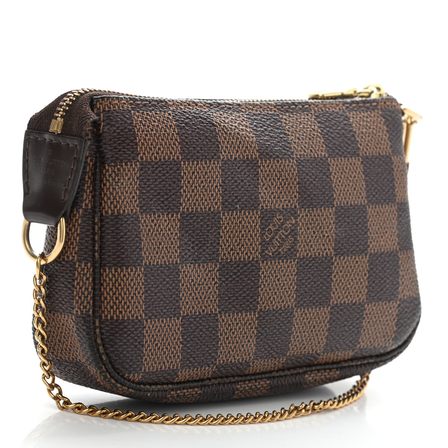 Louis Vuitton Damier Ebene Mini Pochette Accessories 3 of 10