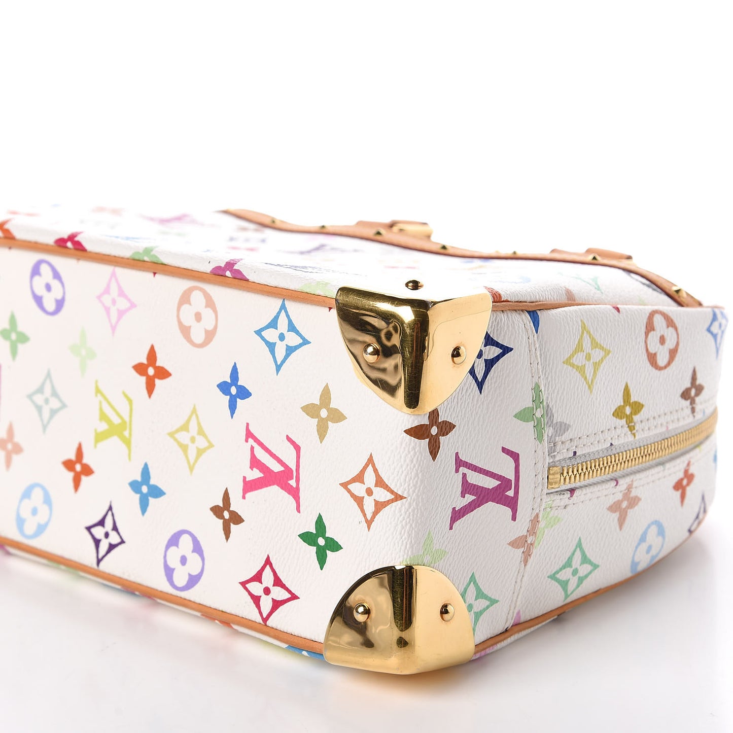Monogram Multicolor Trouville White