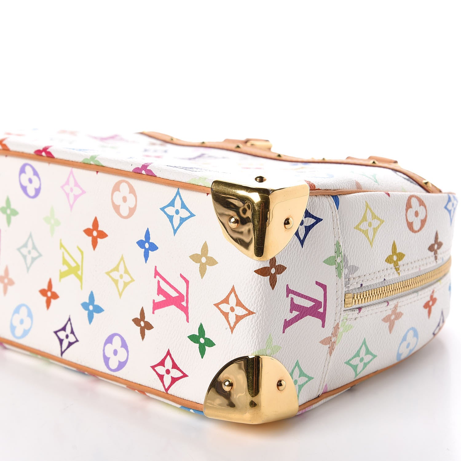 Louis Vuitton Monogram Multicolor Trouville White 6 of 8