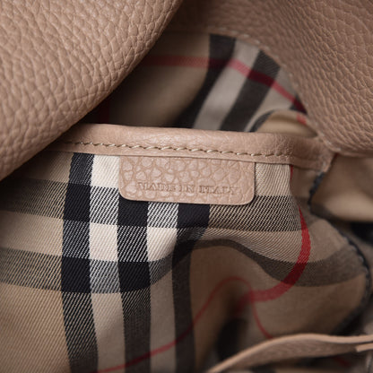 Burberry Grainy Calfskin Medium Cale Hobo Light Nude 7 of 8