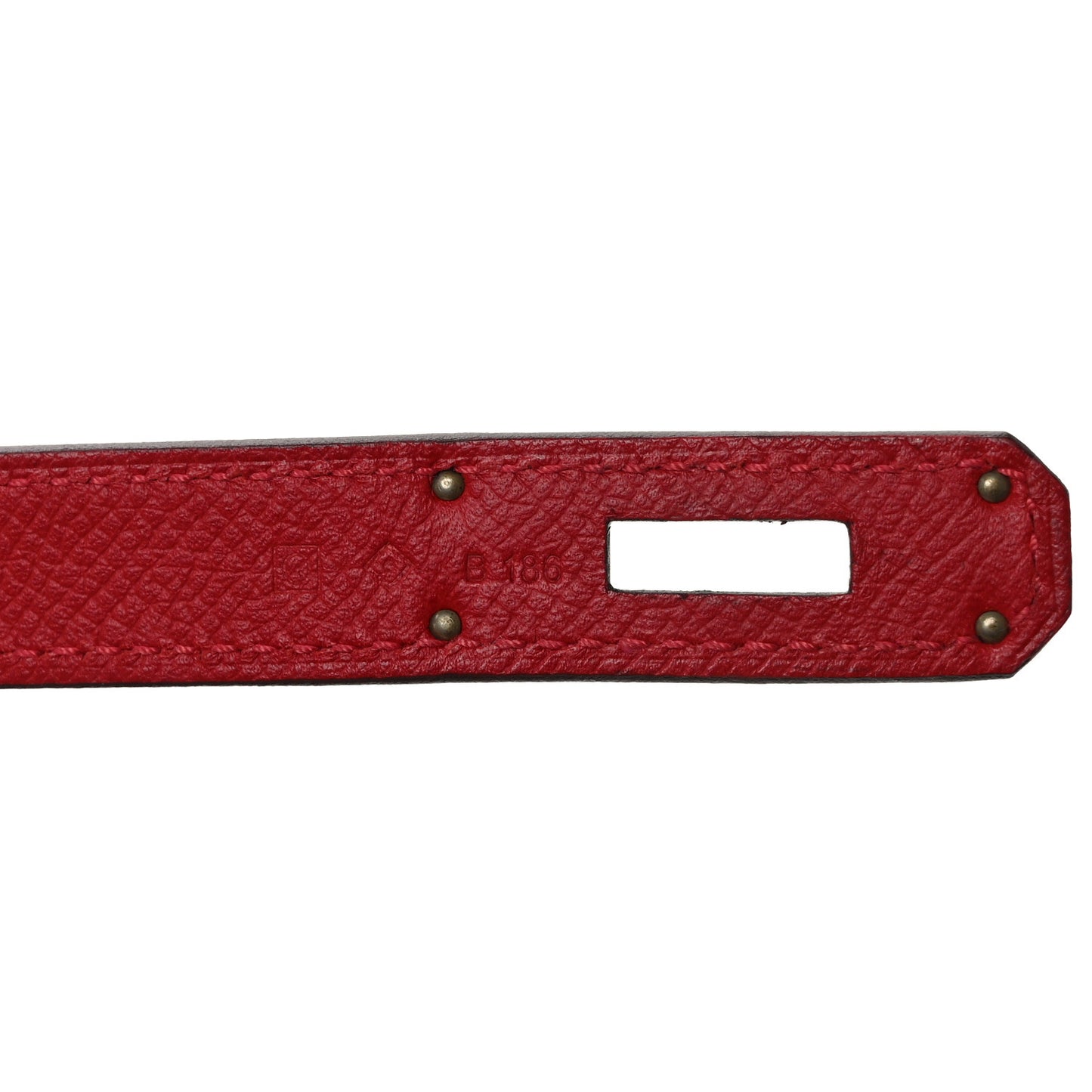 Epsom Birkin 35 Rouge Casaque