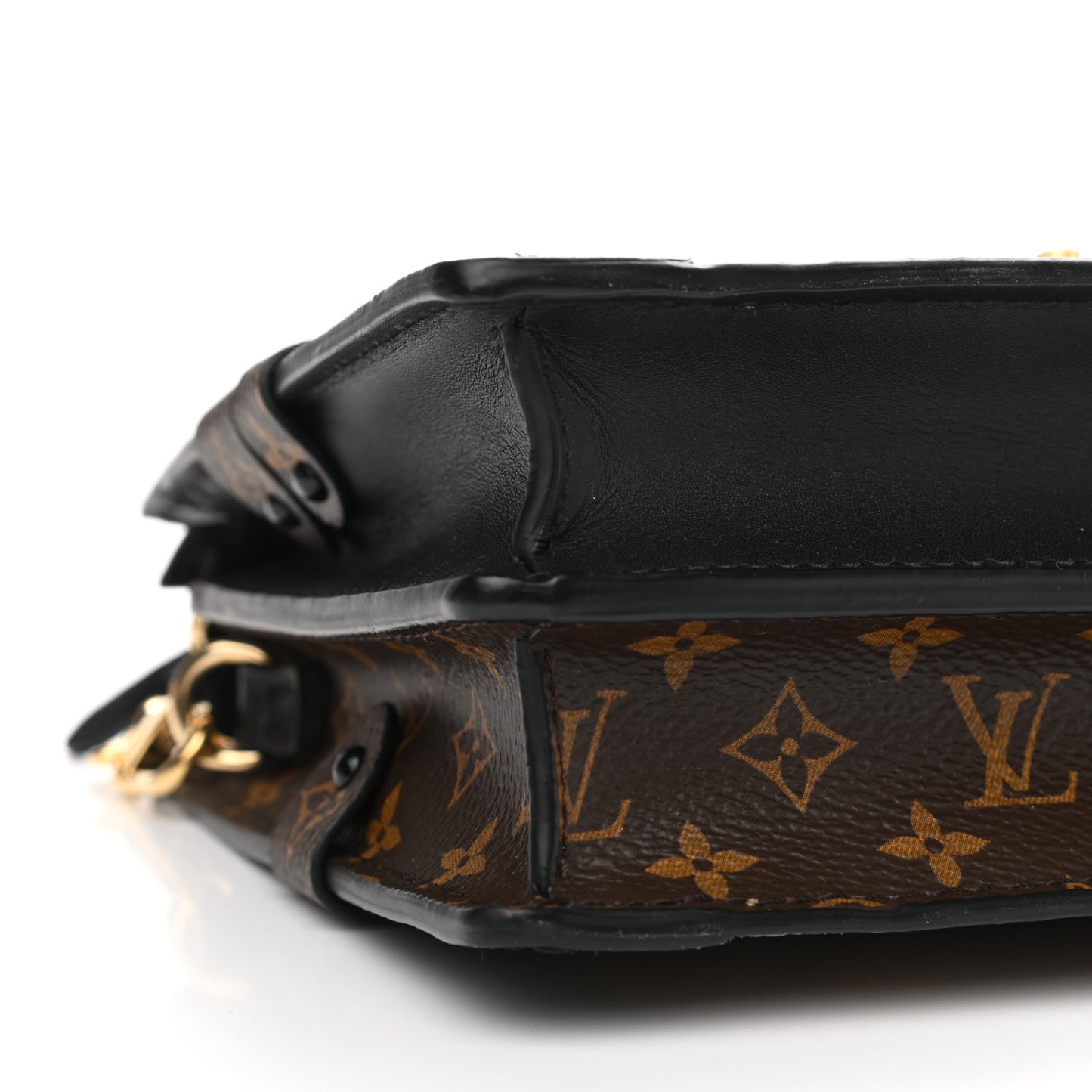 Reverse Monogram Trunk Clutch