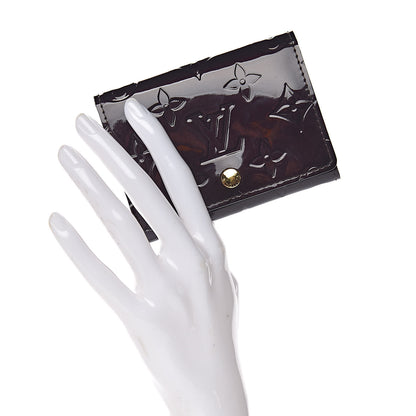 Louis Vuitton Vernis Business Card Holder Amarante 2 of 8