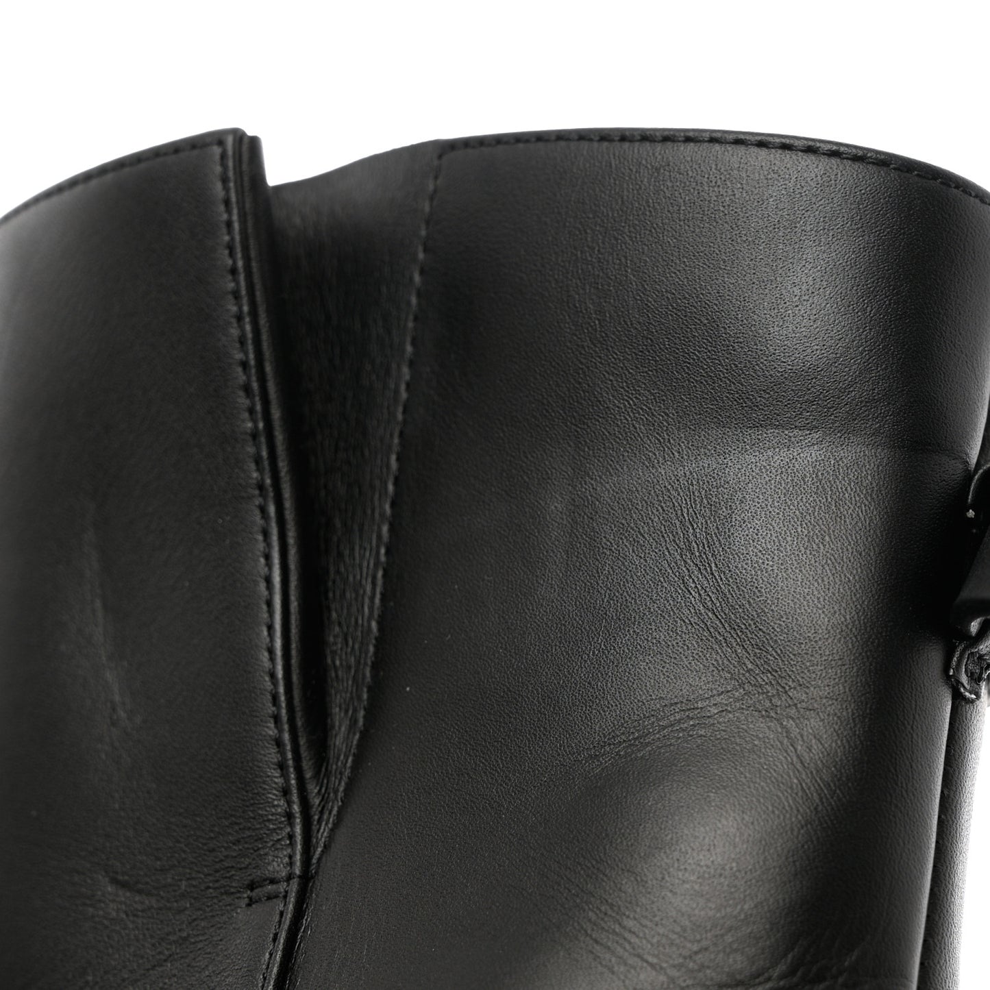 Calfskin Saint Germain Ankle Boots 38 Black