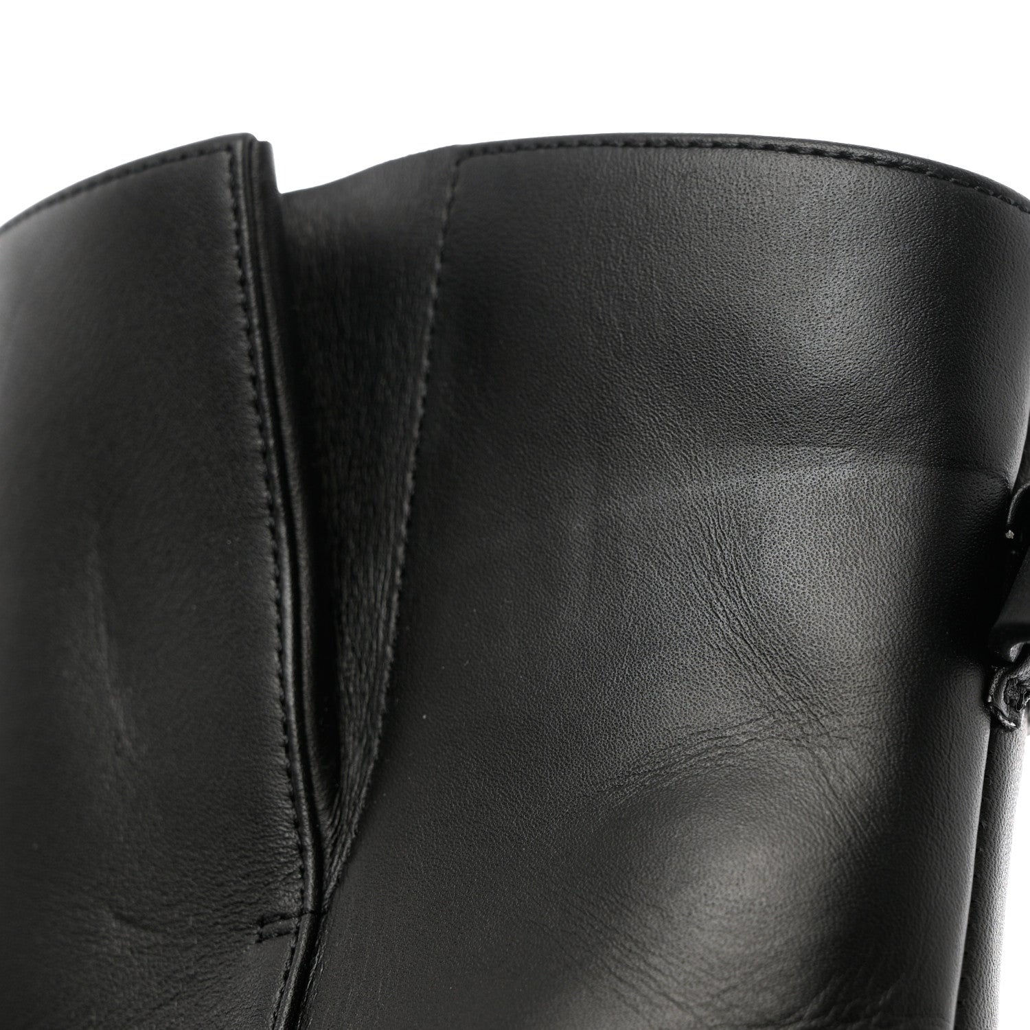 Hermes Calfskin Saint Germain Ankle Boots 38 Black 13 of 14