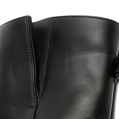 Hermes Calfskin Saint Germain Ankle Boots 38 Black 13 of 14