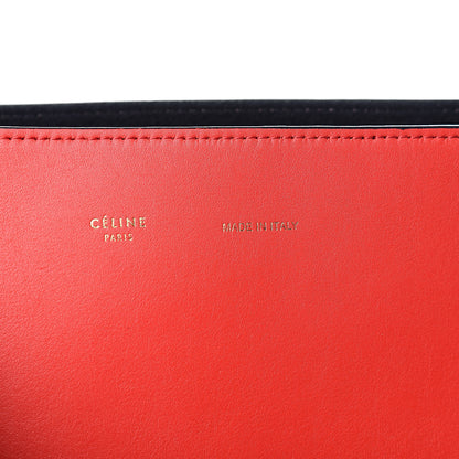 Celine Shiny Smooth Calfskin Small Twisted Cabas Chili Pale Pink 5 of 10