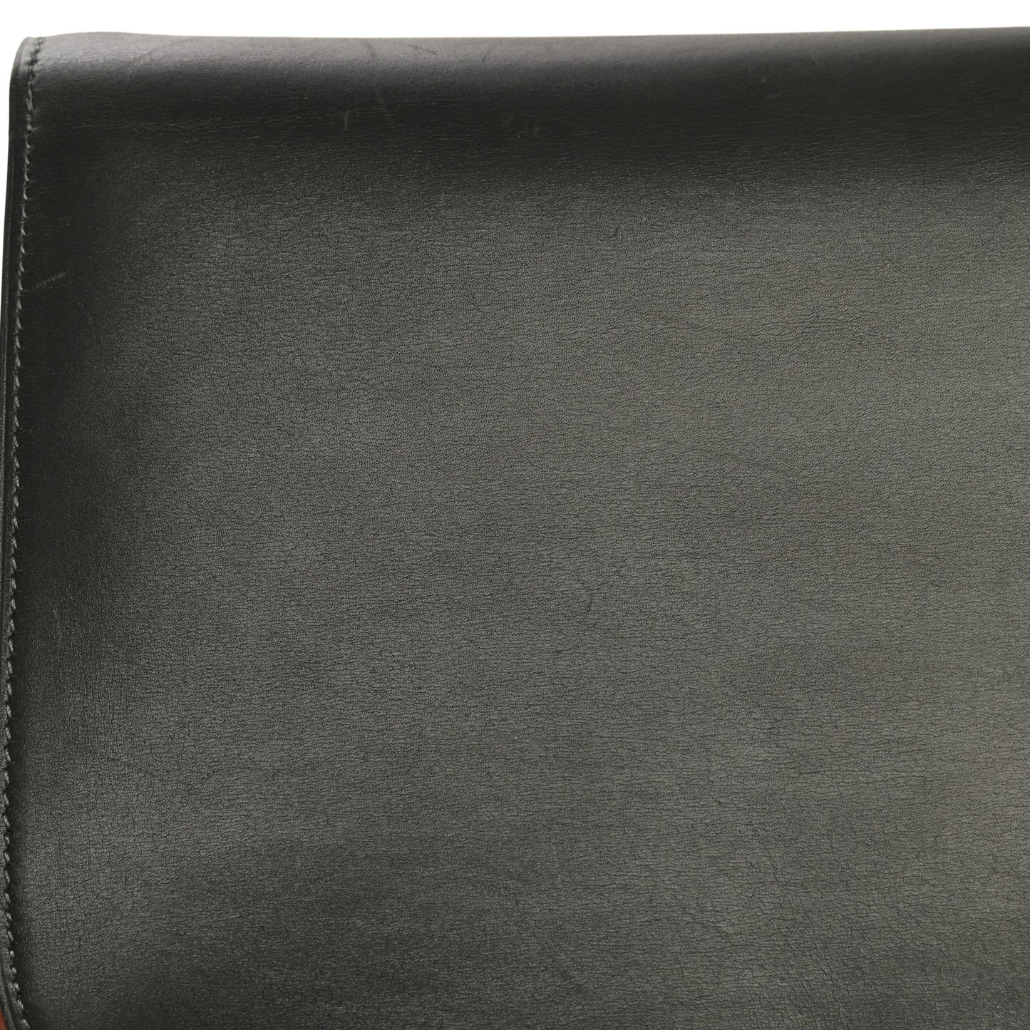 Box Calfskin Medium Classic Box Flap Bag Grey