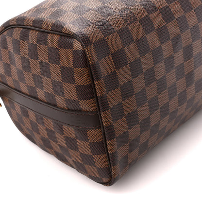 Louis Vuitton Damier Ebene Speedy Bandouliere 30 10 of 13