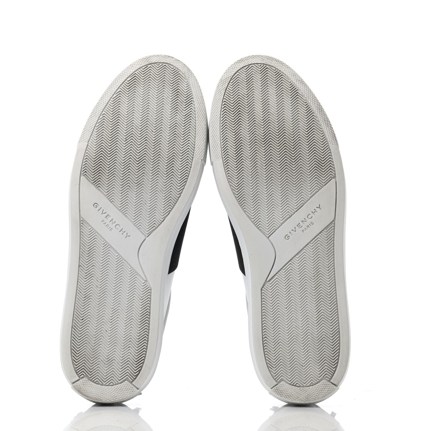 Givenchy Calfskin Band Logo Womens Urban Street Sneakers 38 White Black 4 of 4